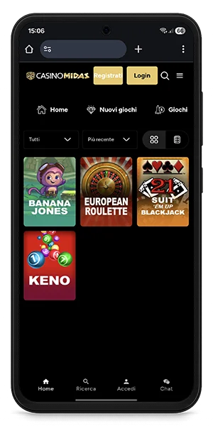 Midas Casino Mobile